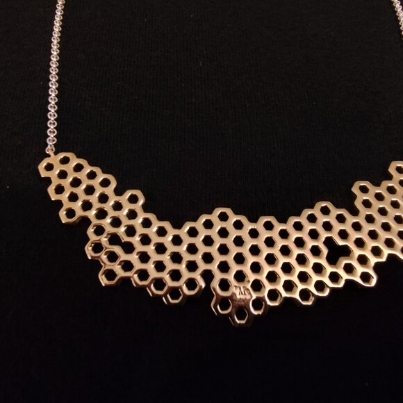 Mignon Faget Hive Collection Honeycomb Necklace - Picture 3 of 7